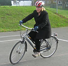 Adult achieves lifetime ambition to learn to ride